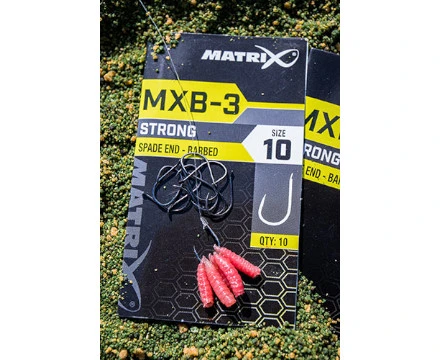 Matrix MXB-3 Barbed Spade End Black Nickel (10st) Maat 18 4 Matrix MXB-3 Barbed Spade End Black Nickel (10st) Maat 18 - Afbeelding 2