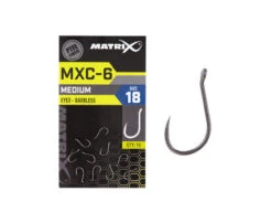 Matrix MXC-6 Barbless Eyed Witvishaken (10st) Maat 14 -Hengelsport Winkel 07e85574fe85db5e