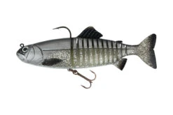 Fox Rage Replicant Jointed UV Silver Baitfish 23cm