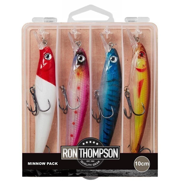 Ron Thompson Minnow Pack In Box 10cm - 4pcs 3 Ron Thompson Minnow Pack In Box 10cm - 4pcs