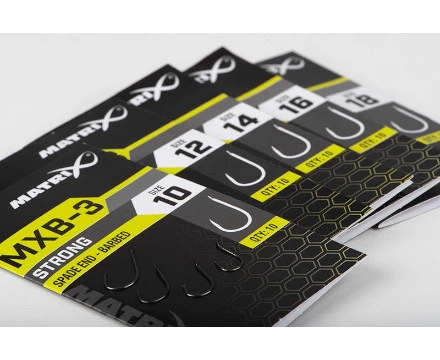 Matrix MXB-3 Barbed Spade End Black Nickel (10st) Maat 18 5 Matrix MXB-3 Barbed Spade End Black Nickel (10st) Maat 18 - Afbeelding 3