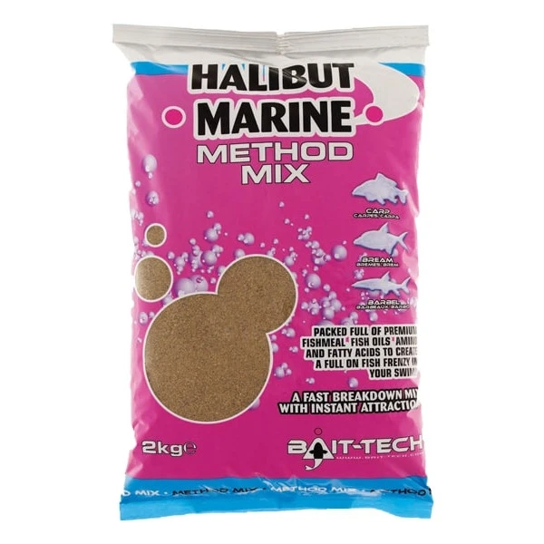 Bait-Tech Halibut Marine Method Mix Lokvoer (2kg) 3 Bait-Tech Halibut Marine Method Mix Lokvoer (2kg)