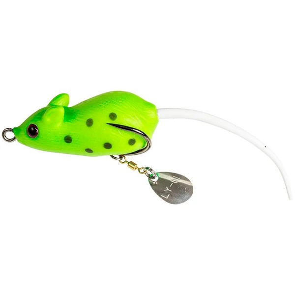 Fladen Topwater Mouse 13,5 Gram 6,5 Cm Lime/Green 3 Fladen Topwater Mouse 13,5 Gram 6,5 Cm Lime/Green