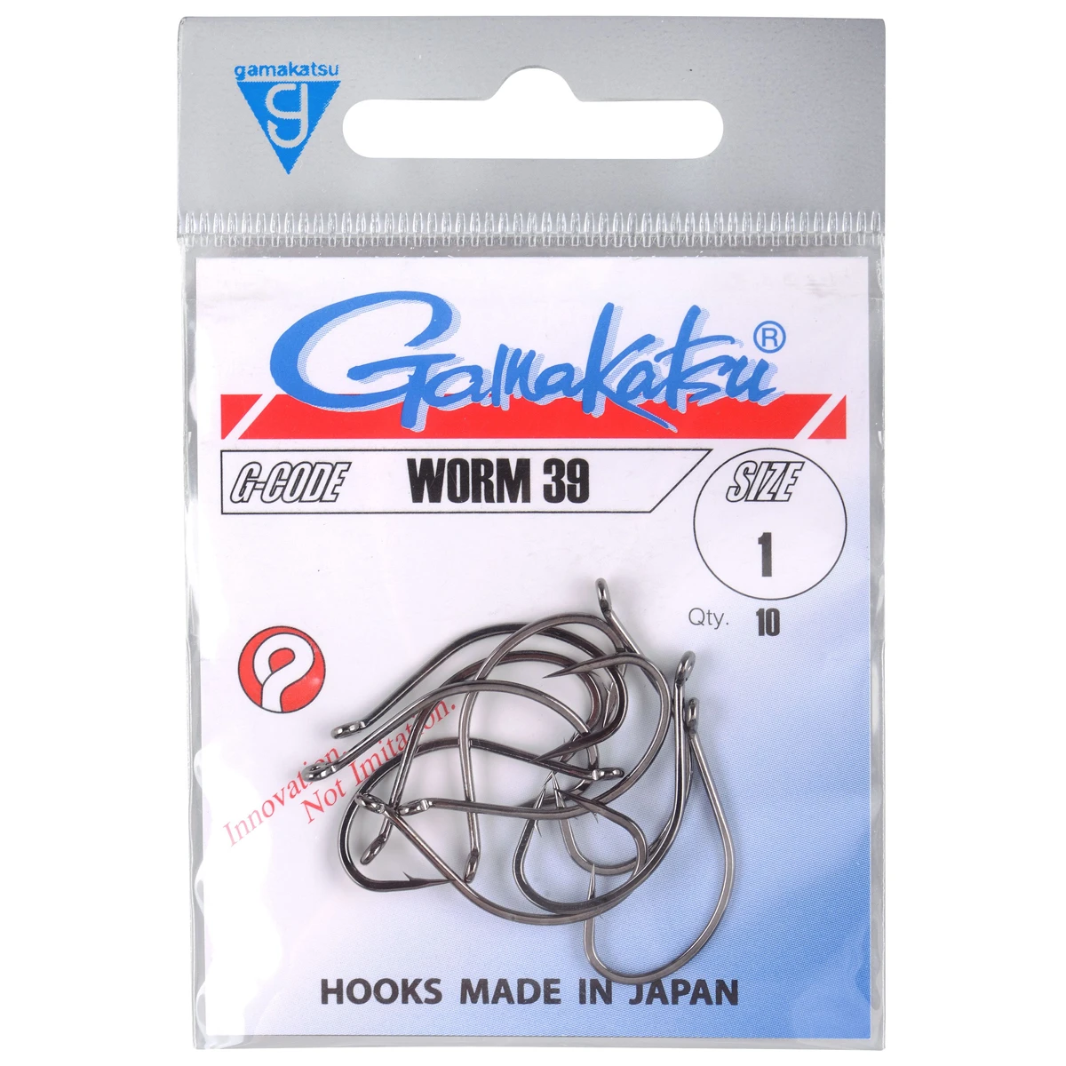 Gamakatsu Worm 39 #4 (12pcs) 4 Gamakatsu Worm 39 #4 (12pcs) - Afbeelding 2