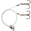 Dragon Single Treble Hook Leader Surfstrand A.F.W. 1X7 18kg 40cm Hook Size 1 2 Pcs -Hengelsport Winkel 932b10e1f96f4708