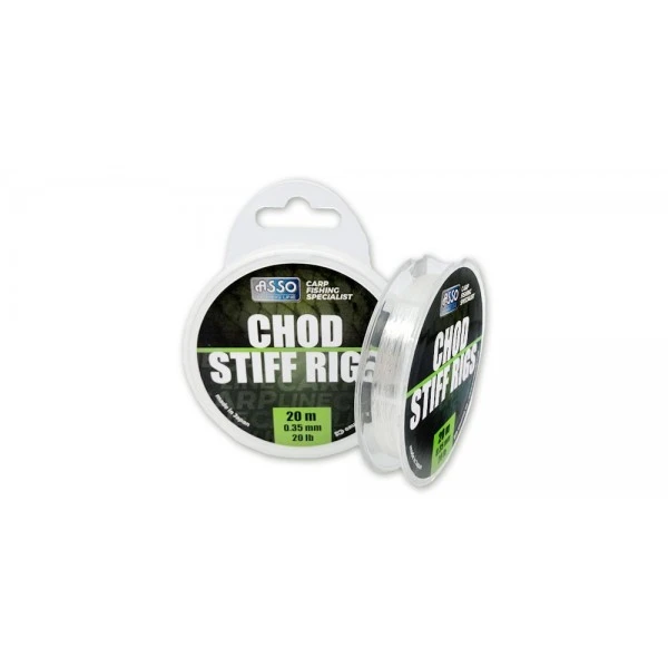 Asso Chod/Stiff Rigs (White) 0.40mm 3 Asso Chod/Stiff Rigs (White) 0.40mm