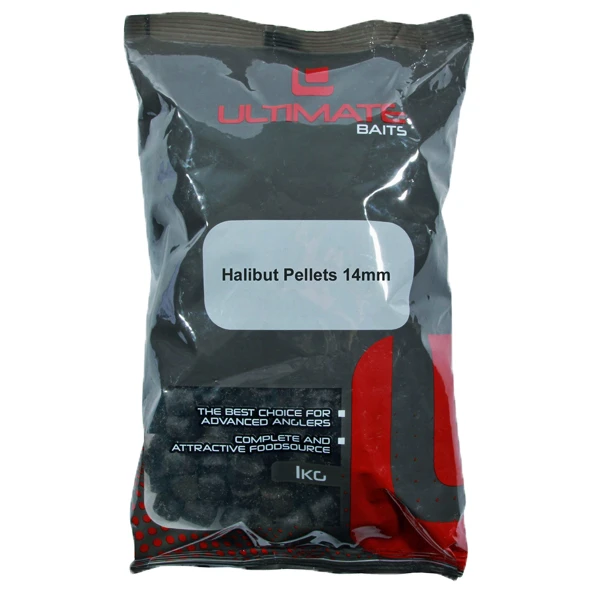 Ultimate Baits Halibut Pellets 1kg - 14mm 3 Ultimate Baits Halibut Pellets 1kg - 14mm