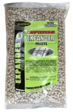 Fun Fishing Carpodrome Expander Pellets White 500g 8mm