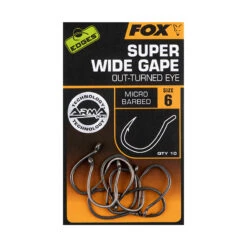 Fox Edges Armapoint Super Wide Gape Outturned Eye Karper Haak #2 (10 Stuks) 9 Fox Edges Armapoint Super Wide Gape Outturned Eye Karper Haak #2 (10 Stuks) -Hengelsport Winkel ec5f6d4694ee7cf5
