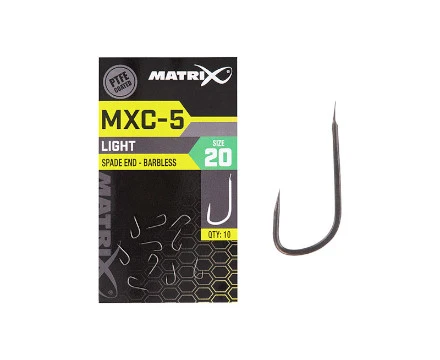 Matrix MXC-5 Barbless Spade End Witvishaken (10st) Maat 16 6 Matrix MXC-5 Barbless Spade End Witvishaken (10st) Maat 16 - Afbeelding 5